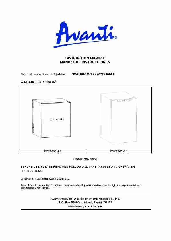 Avanti Refrigerator SWC1600M1-page_pdf